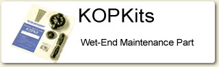 Pulsatron KOPKits. Wet End Replacement Parts