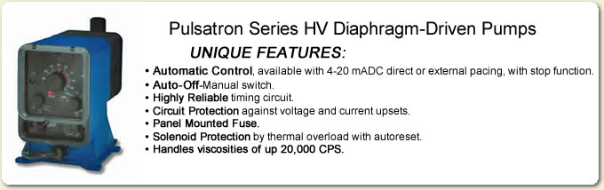 Pulsatron Series HV
